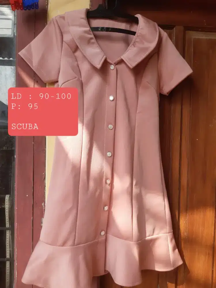 Dress Pink Scuba