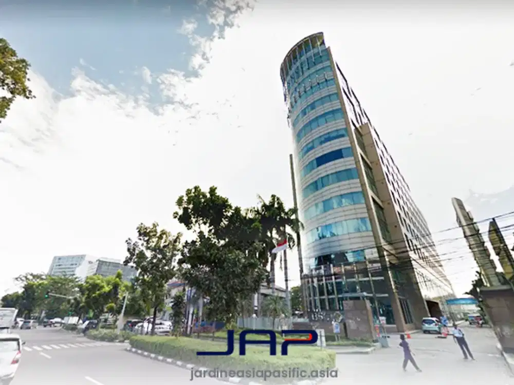 Kantor Area Jakarta Pusat di Wisma BSG Luas 1167.97 Sqm Furnished Area Strategis