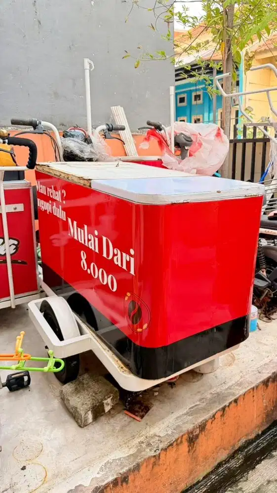Jual Gerobak kopi keliling