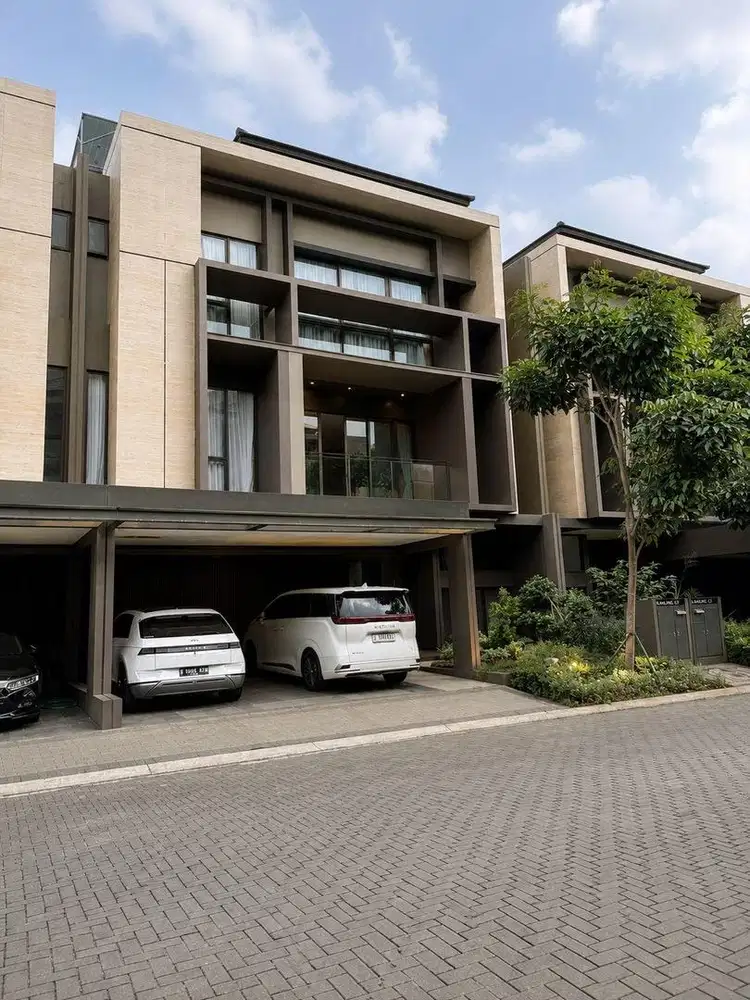 Rumah mewah furnished, di bsd city
