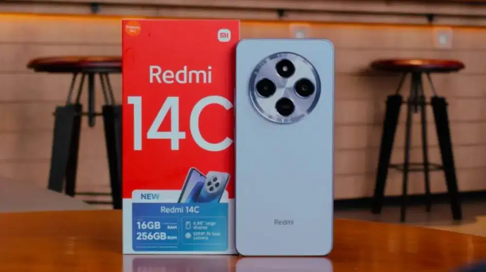 JUAL CEPAT REDMI 14C RAM 8+8 NFC