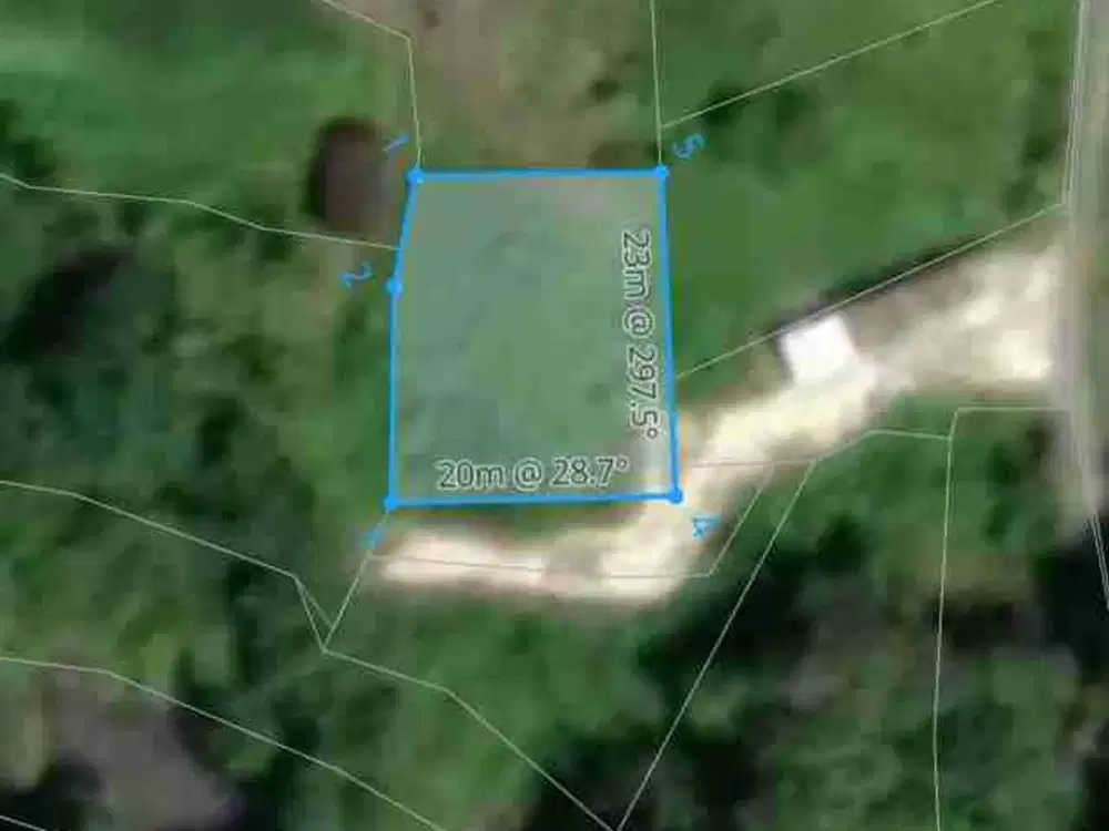 Tanah Datar 450m² Akses 5 Meter di Kaba Kaba