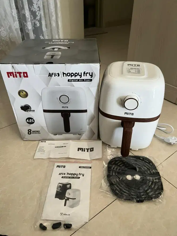 Mito air fryer AF5 happy fry 4 Liter New Ready Segel