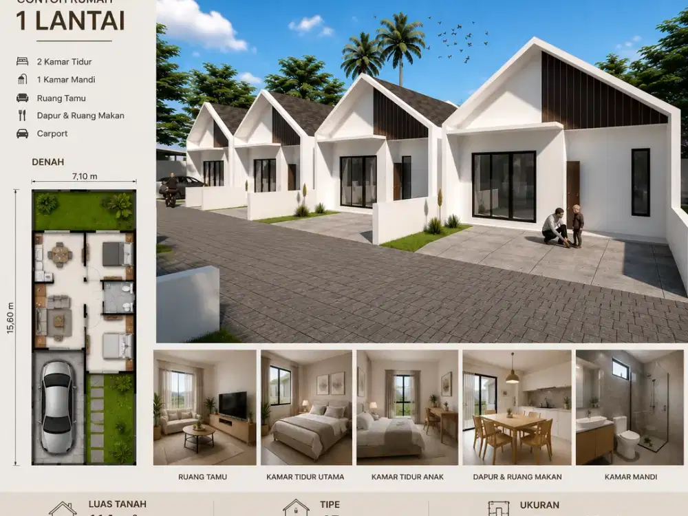 Tanah Luas Bonus Rumah, Nilai Investasi Terus Bertumbuh