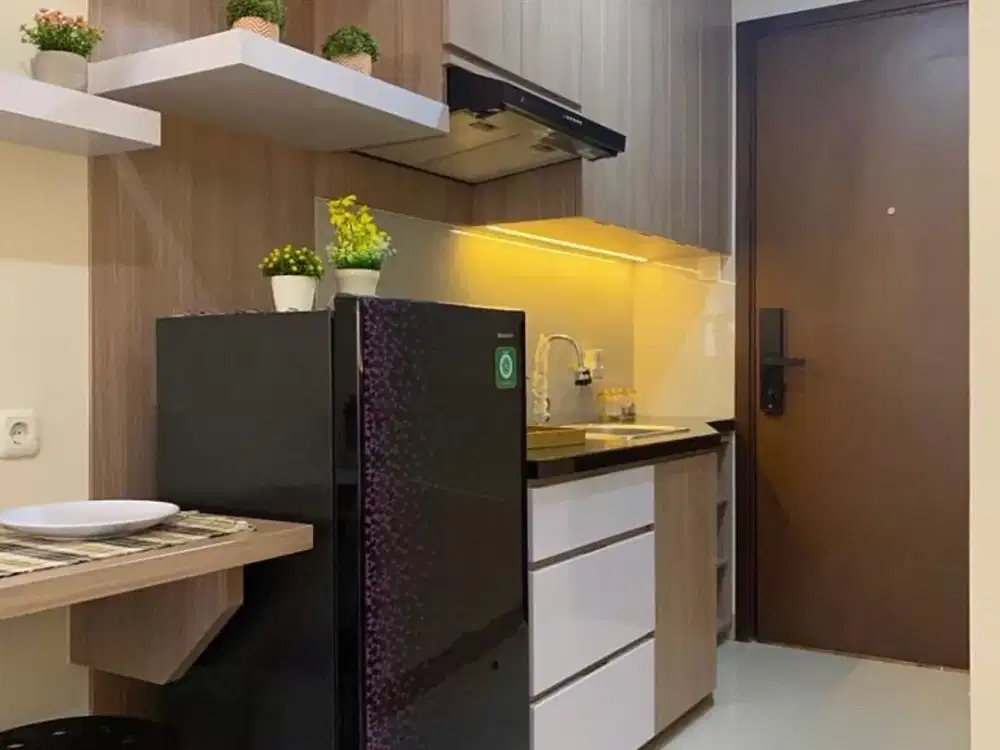 DISEWAKAN APARTEMEN GRAND DHARMAHUSADA LAGOON LANTAI 12 FULL FURNISH