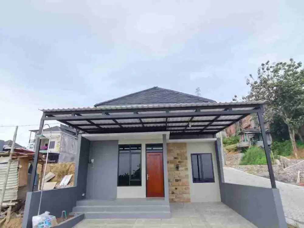 rumah cluster view kota Semarang