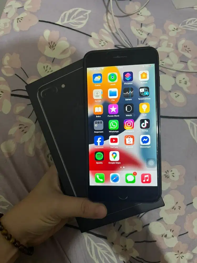 iphone 7 plus 128gb permanen terdaftar ex kemenperin