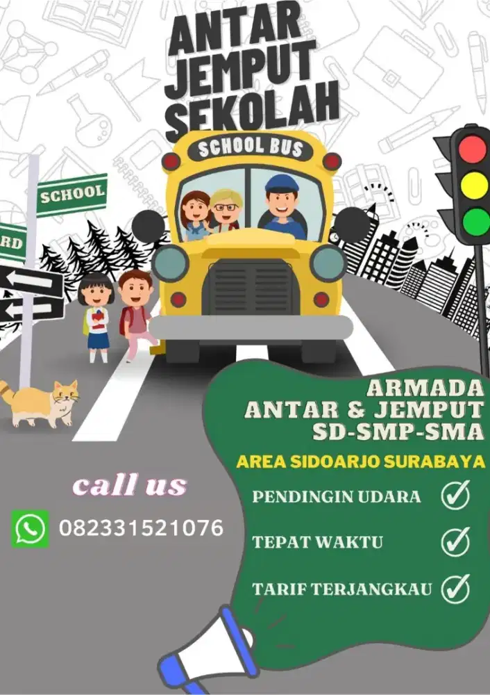 Antar Jemput Anak sekolah