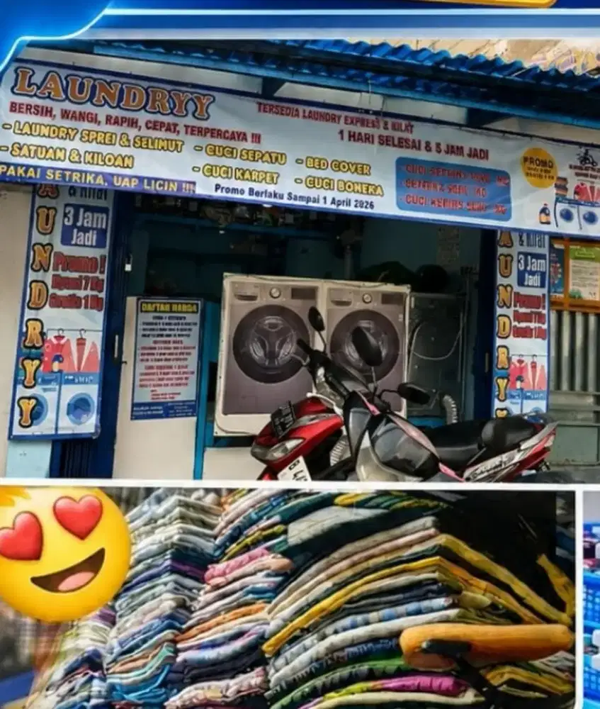 TAKE OVER USAHA LAUNDRY
