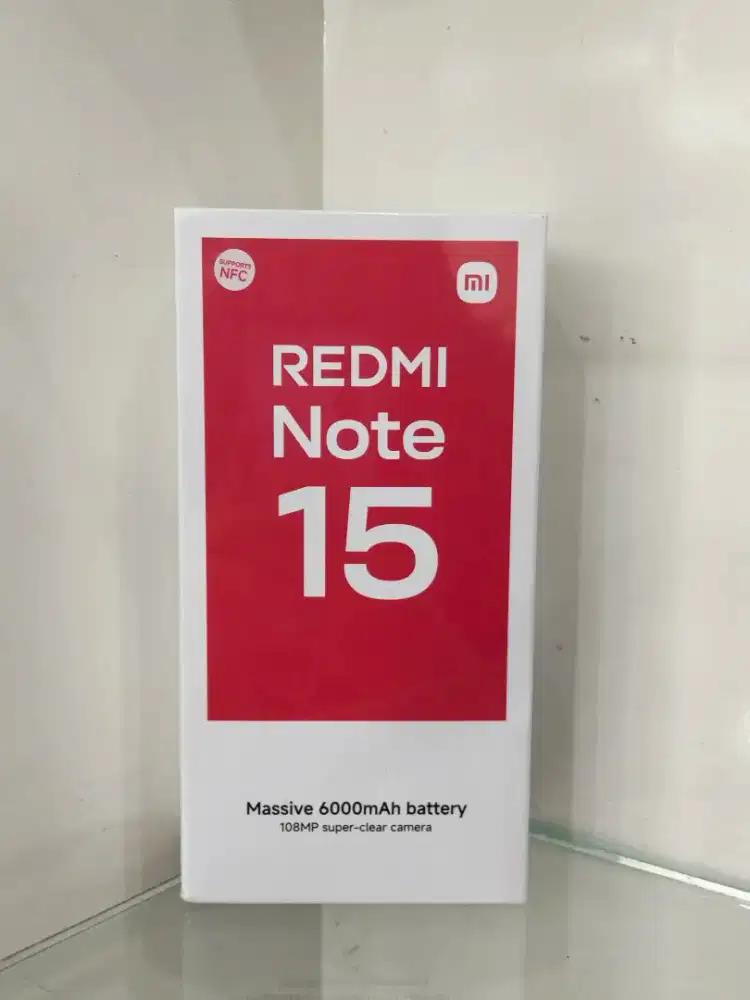 REDMI NOTE 15 8/256GB New Segel Garansi Resmi