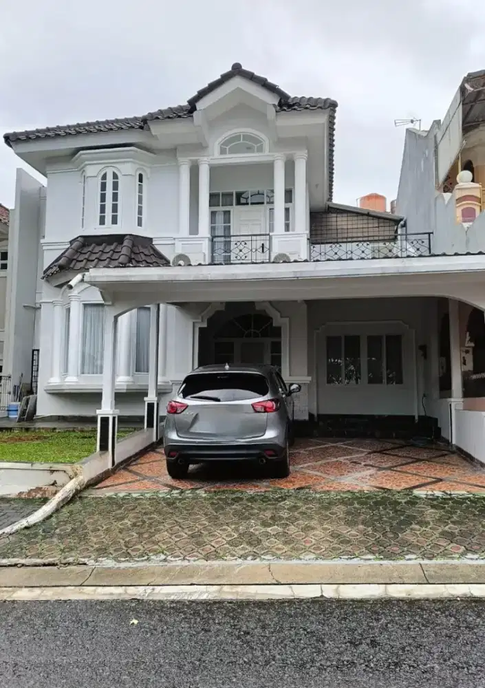 DIJUAL RUMAH SIAP HUNI DI LEGENDA WISATA CIBUBUR ,SHM, LUAS DAN NYAMAN