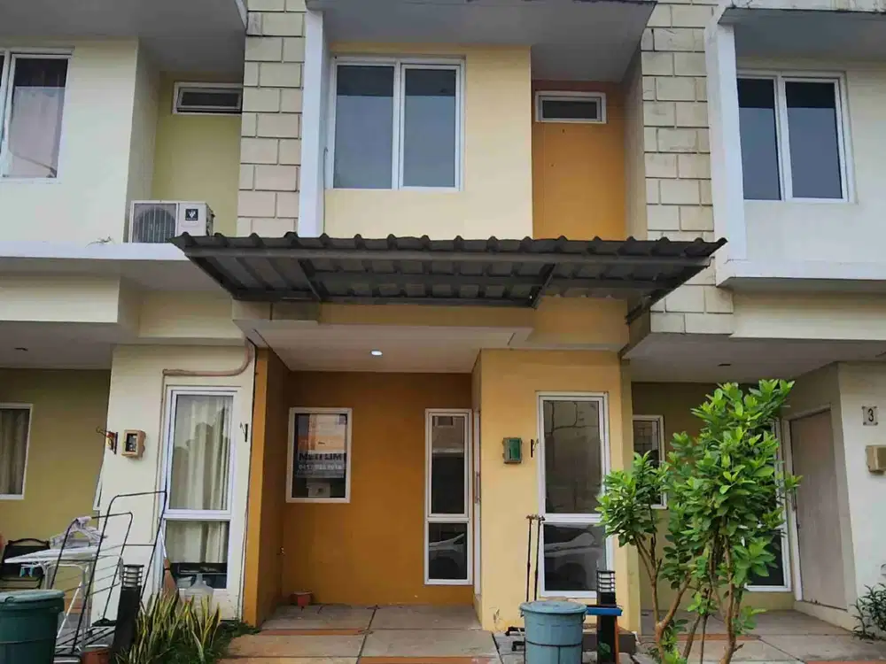 Sewa Rumah Mungil Virginia Village Gading Serpong 2 Kamar Tidur Hadap Tenggara