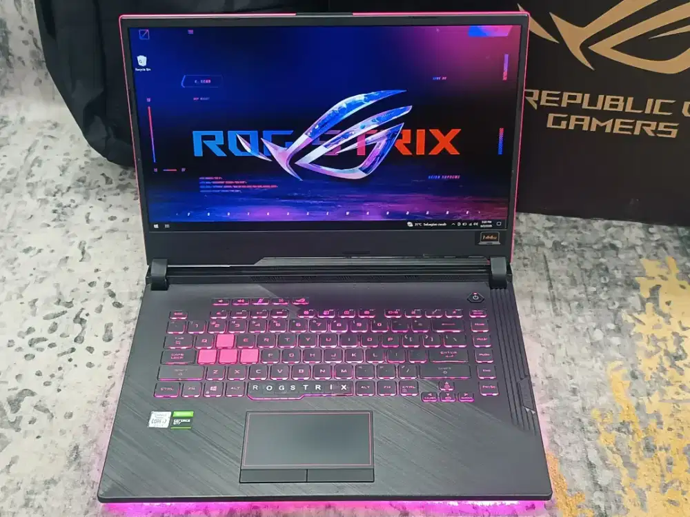 Asus ROG G512LI Core i7-10750H 16GB 512GB GTX 1650 Ti 4GB FHD 144Hz