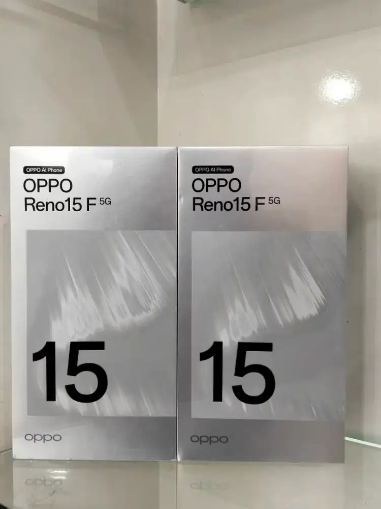 OPPO RENO 15F 5G 12/256GB New Segel Garansi Resmi