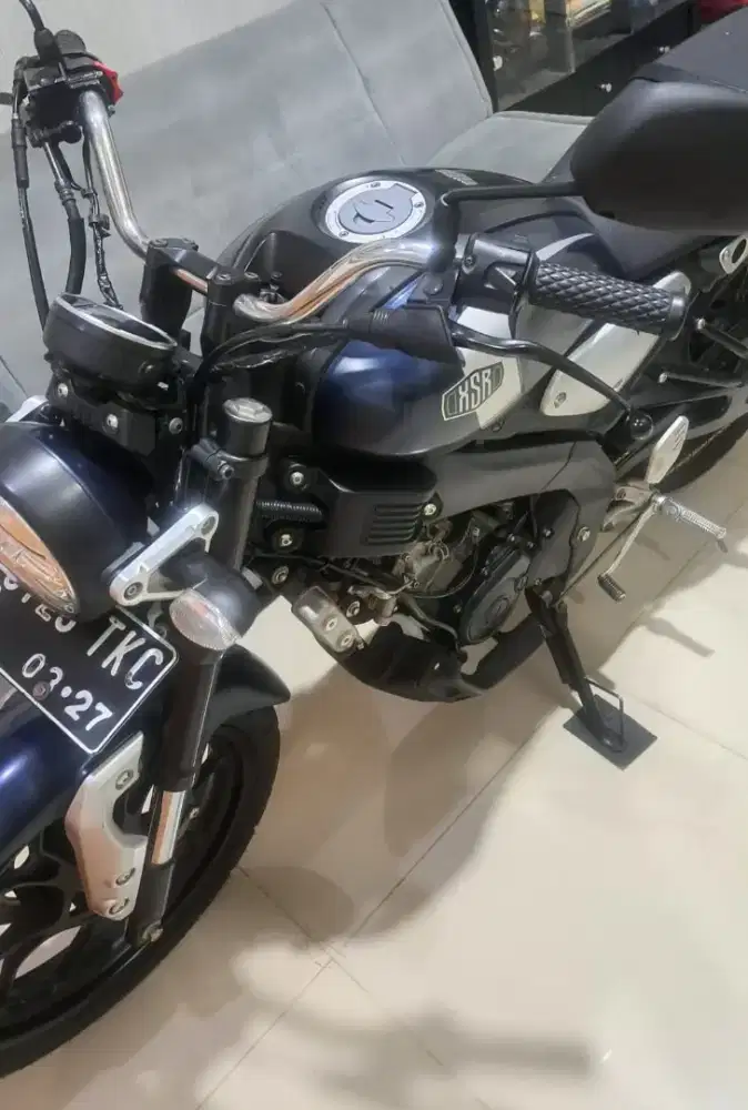 Yamaha XSR 2022 plat B jakarta low kilometer
