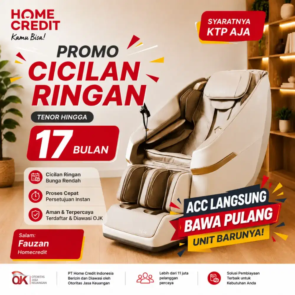 PROMO Cicilan ringan kursi pijat ADVANCE inlive DIVINE
