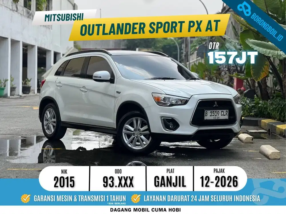 Mitsubishi Outlander Sport 2.0 PX At 2015 Bensin