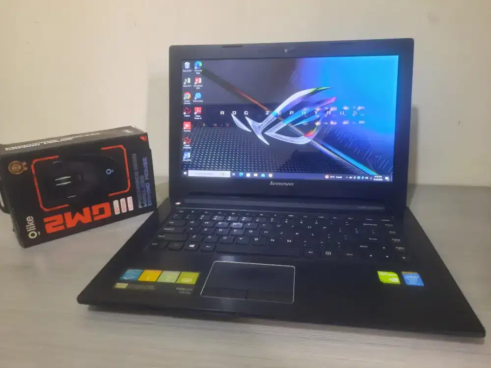 Jual BU Laptop Geming(Lenovo i3-4030/Ram-8/Ssd240/Hdd-1tb)Normal Semua