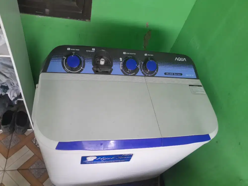 Mesin cuci 2 tabung