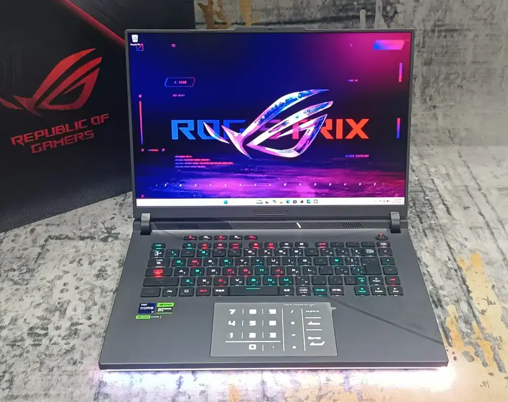 Asus ROG G16 Core i9-14900HX 32GB 1TB RTX 4080 12GB 175W WQHD 240Hz