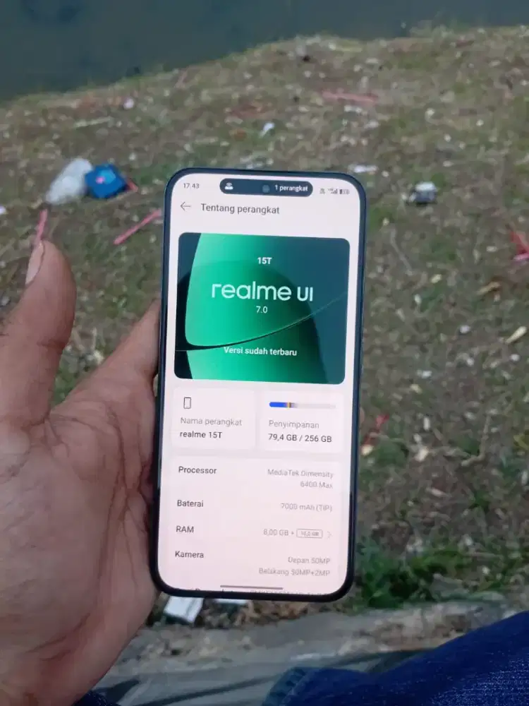 Realme 15t 5g ram 8+10/256gb