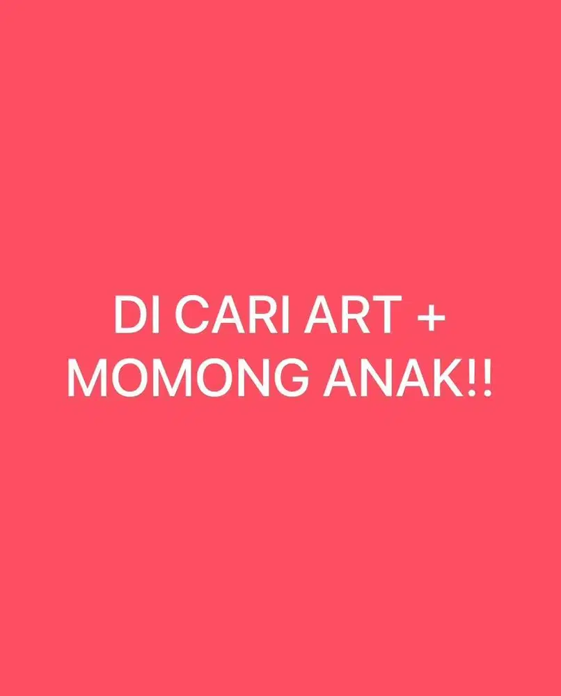 Dicari untuk bekerja