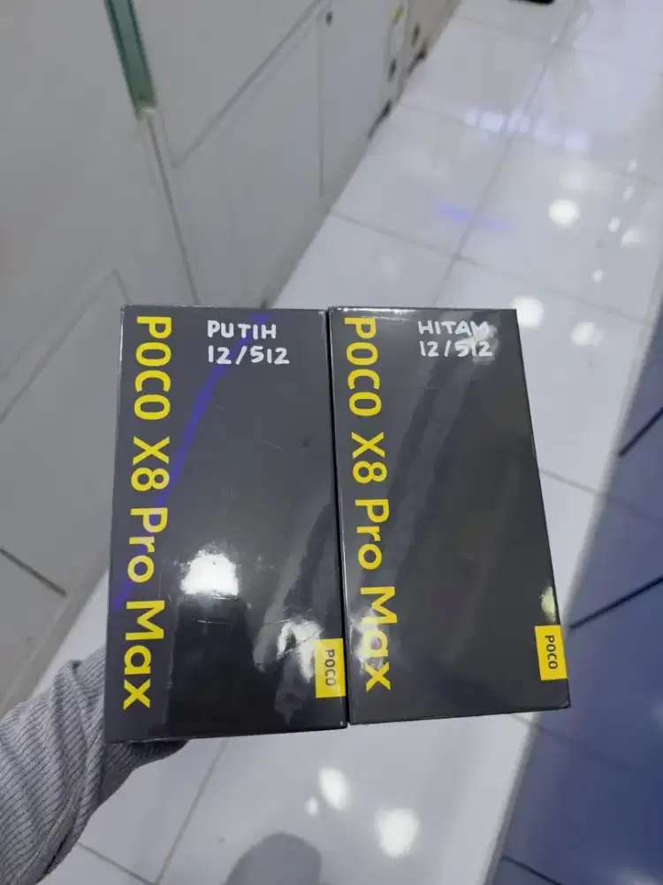 POCO X8 PRO MAX 12/512GB New Segel Garansi Resmi