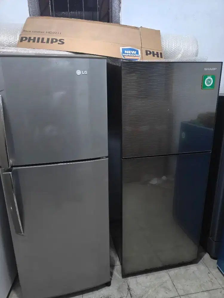 Kulkas 2pintu  second normal