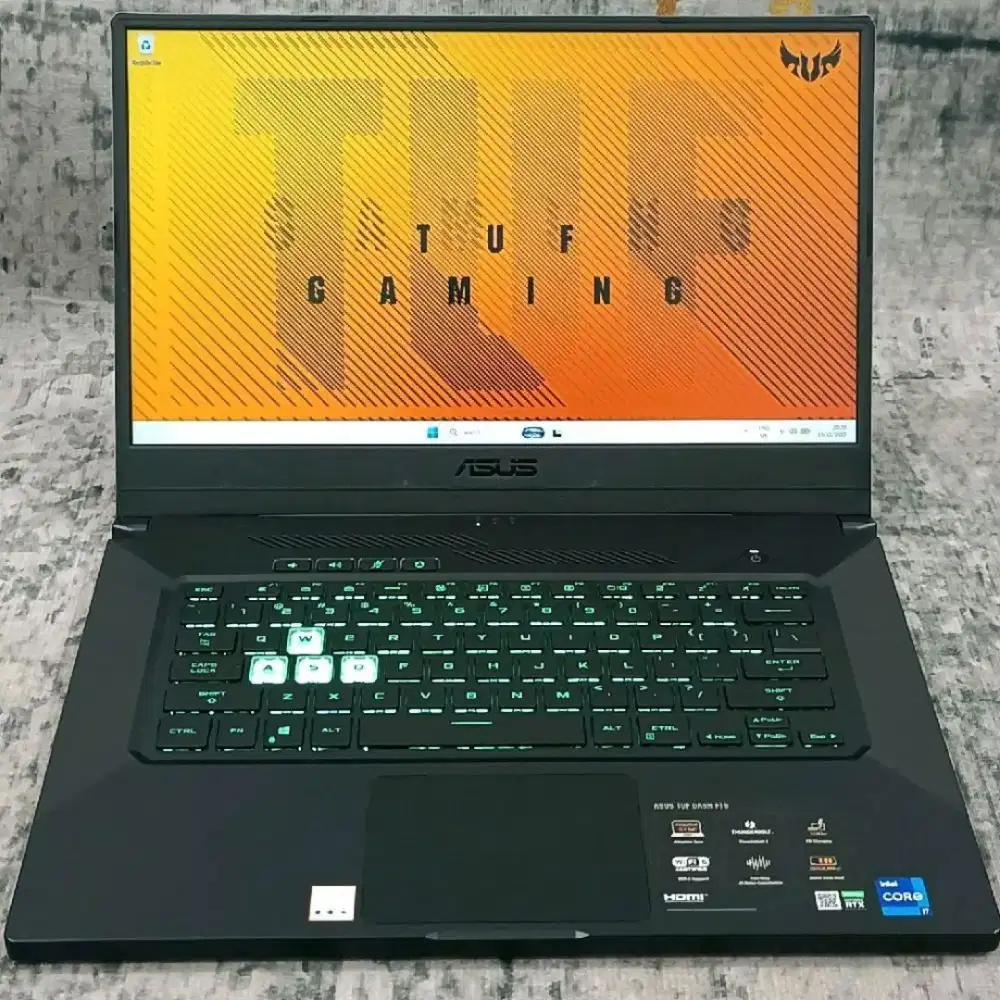 Asus TUF Dash F15 Core i7-11370H 16GB 512GB RTX 3060 6GB Full HD 144Hz