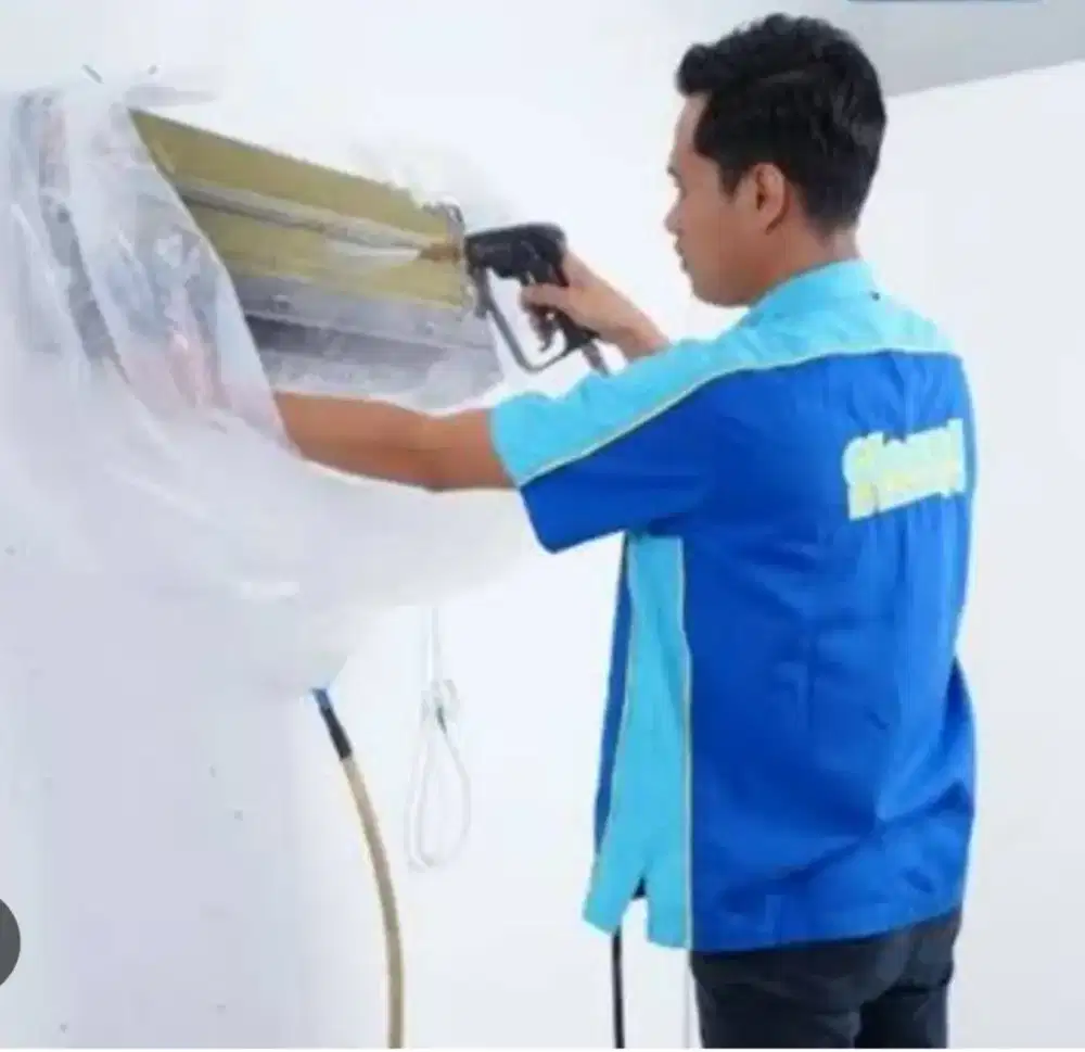 Jasa cuci dan bongkar pasang AC bergaransi