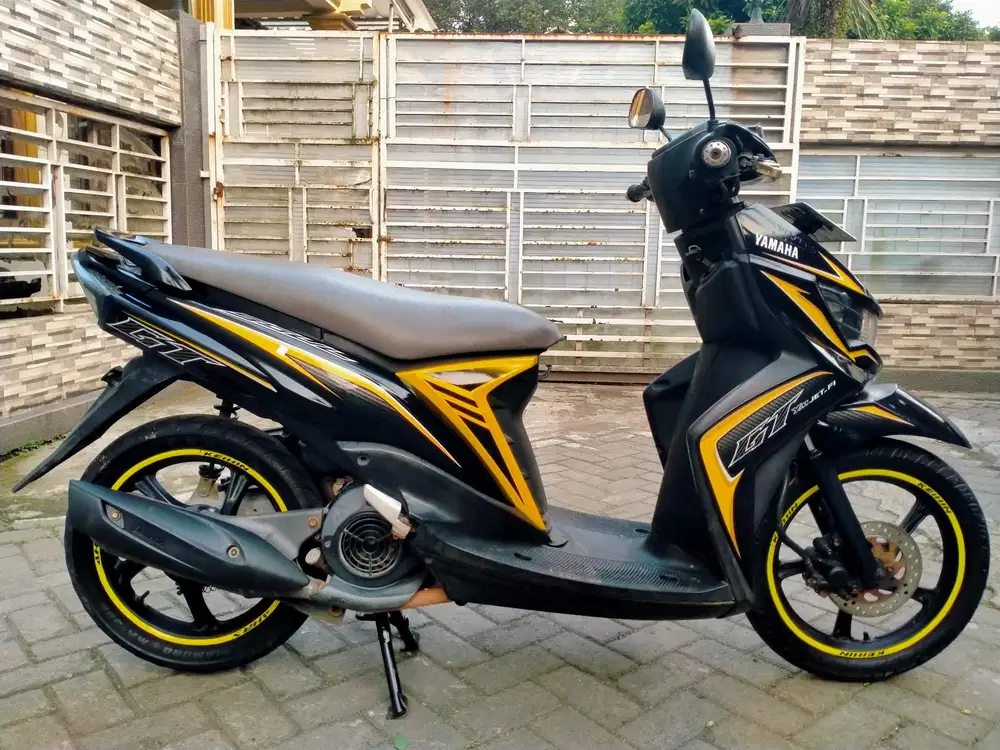 Yamaha Soul GT injeksi lengkap motor sehat keterangan detail dibawah