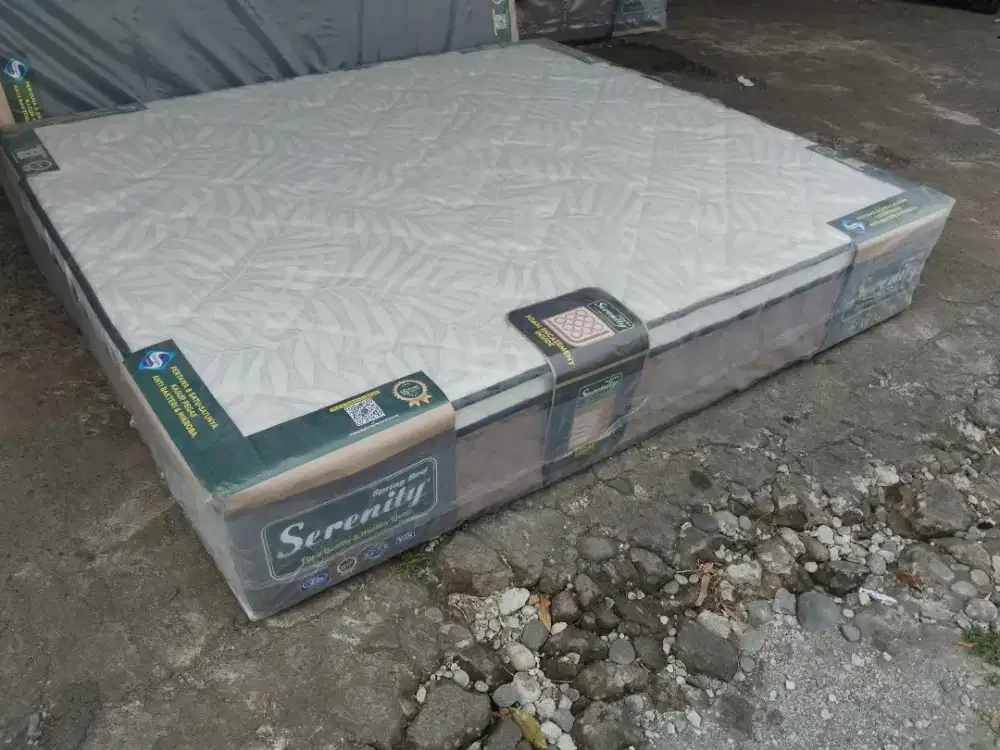 Jual Kasur Springbed Serenity Supreme, Plushtop dan tebal 34cm