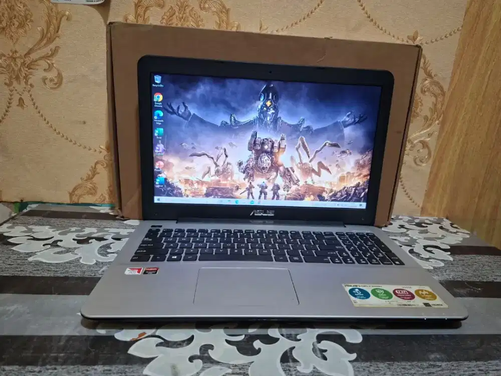 Laptop Asus X555BA Amd A9-9420 (2 Cpus) -SSD 128GB -4GB -Zoom Meet