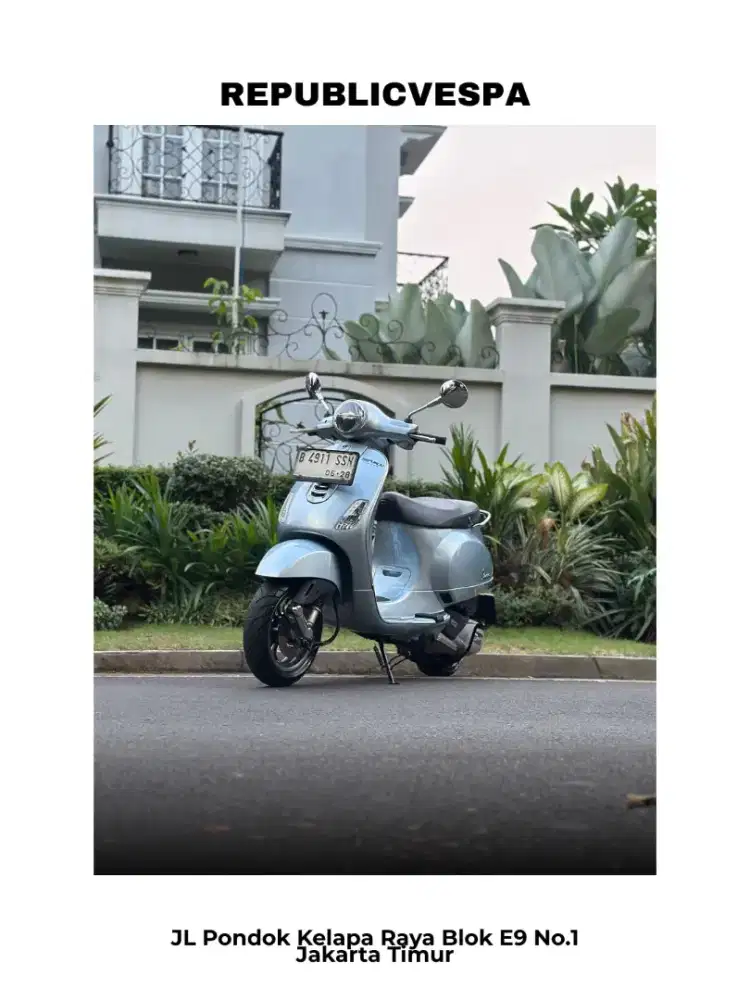 DIJUAL VESPA LX 125 IGET FACELIFT TAHUN 2023 PERFECT CONDITION