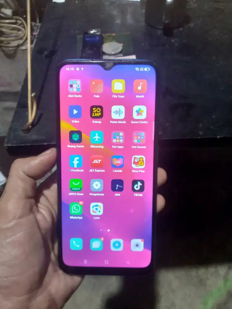 Oppo A9 ram 8/128 jaringan 4g