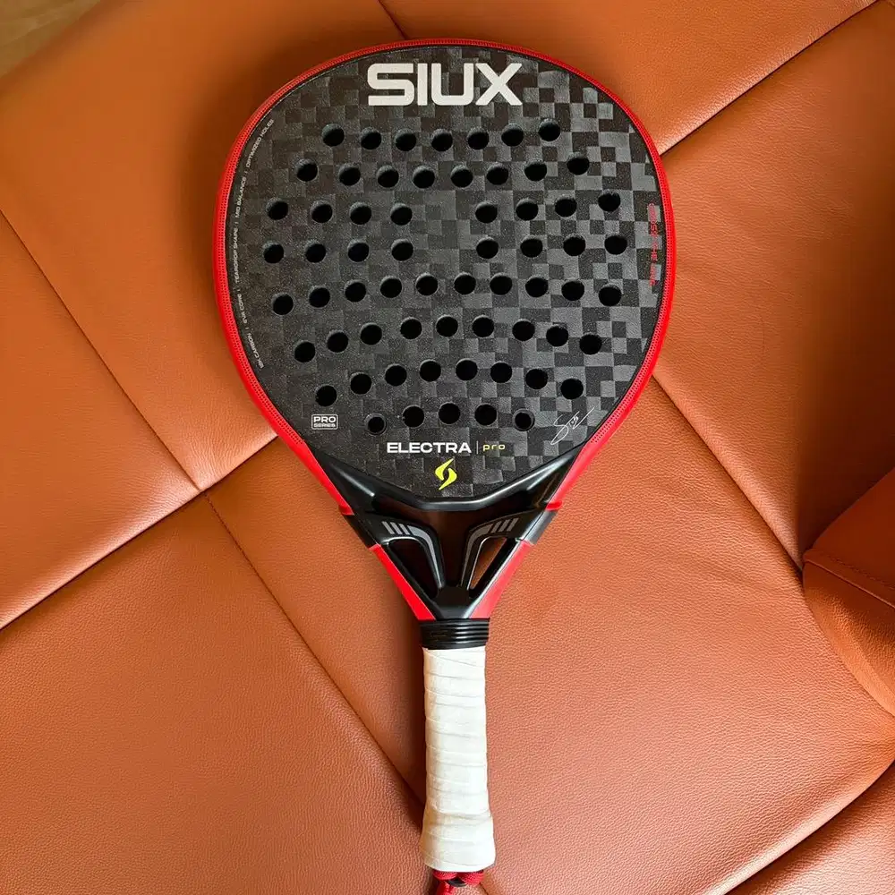 Raket Padel Siux Electra Pro 2026 Fire Red 355 gr