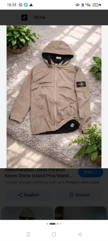 Jaket stone island