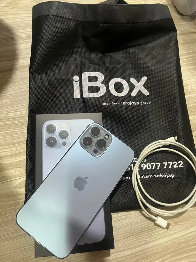 Di jual iphone 13 Pro Max 128 gb ex ibox iphone 13 promax 128 gb ibox