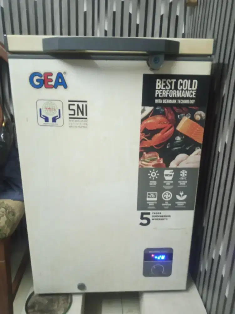 Freezer gea 100lt