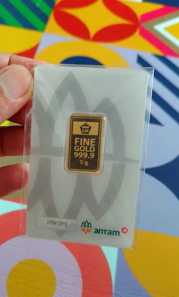 Antam 5 gram mulus.