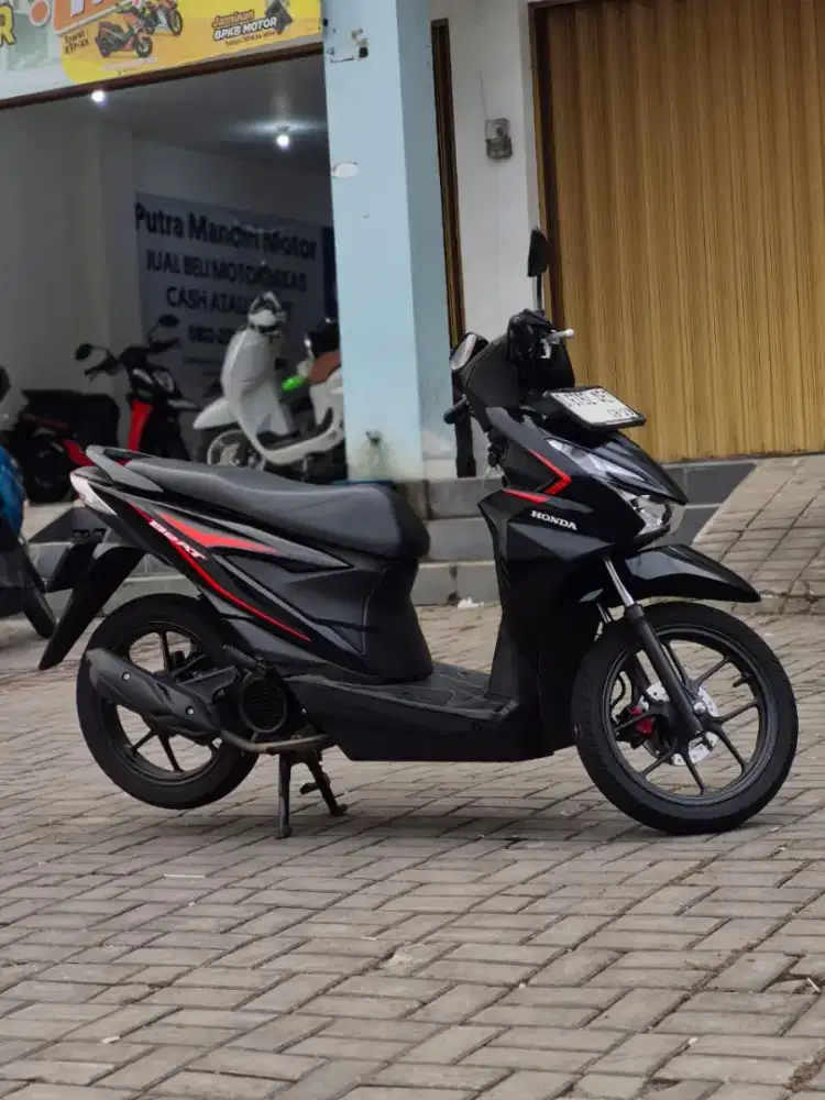 Honda All New Beat CBS 2024 Hitam KM 24 Rb DP Rp700 Rb