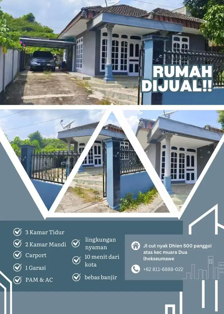 Dijual Cepat Rumah Lhokseumawe
