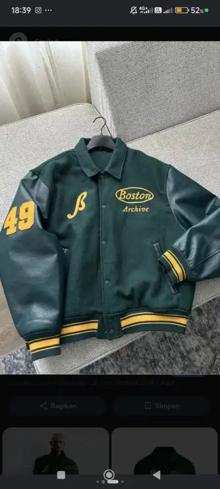 Bomber jacket autentik vercity