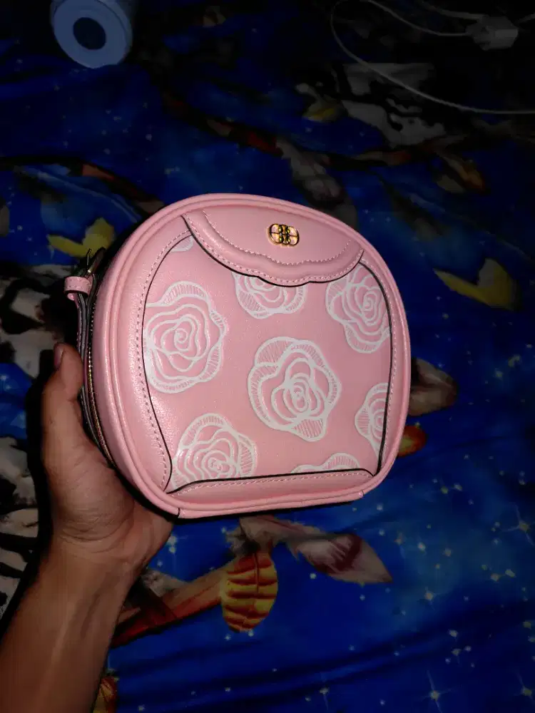 Tas Bonia Sonia Satchel Bag Light Pink