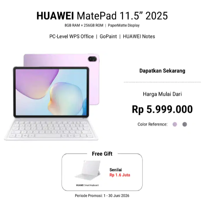 HUAWEI MATE PAD 11.5 DI JUAL SAJA