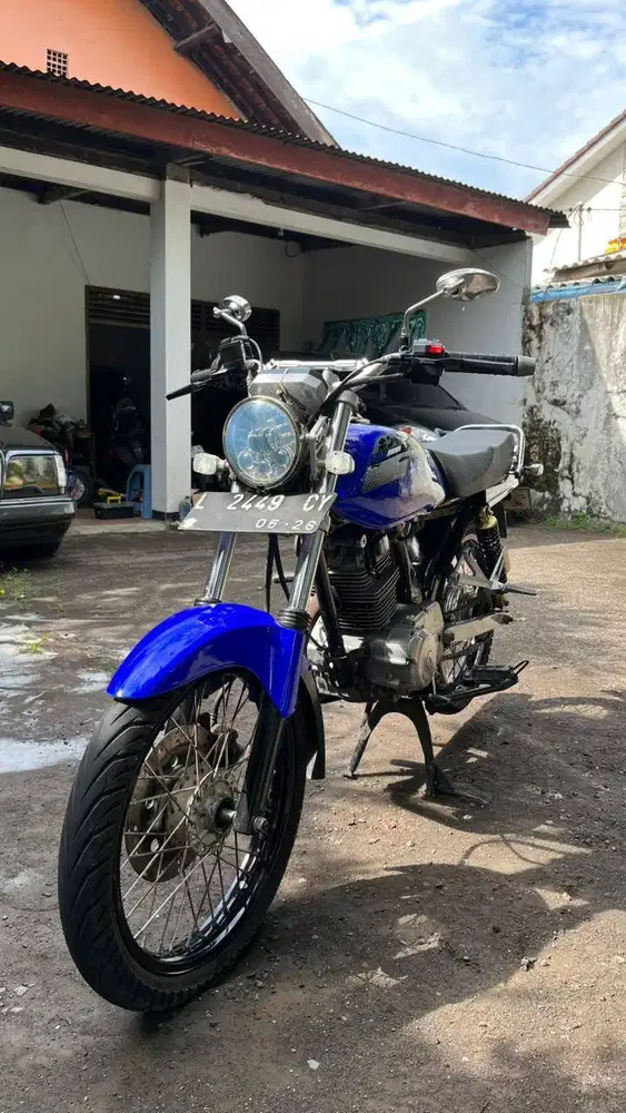 Honda, GL Max, 2001, Warna Biru, Lengkap Hidup