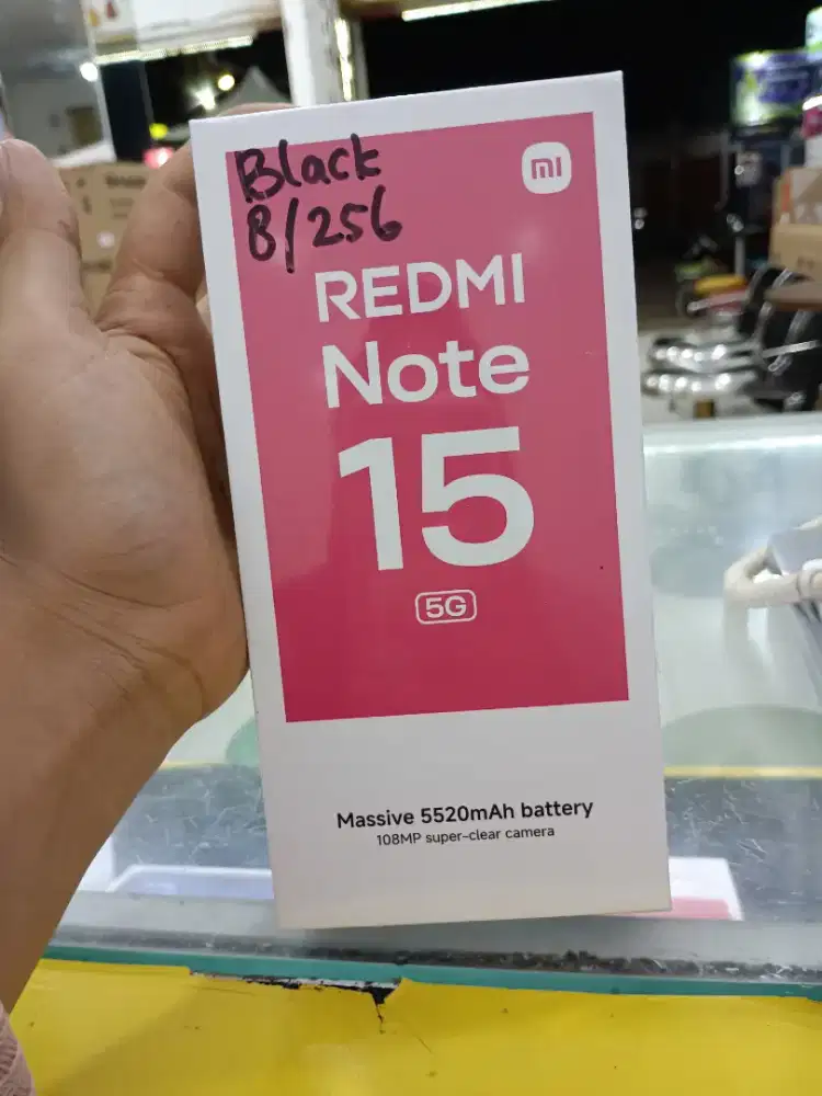 ready redmi note 15 5G nya ready stok
