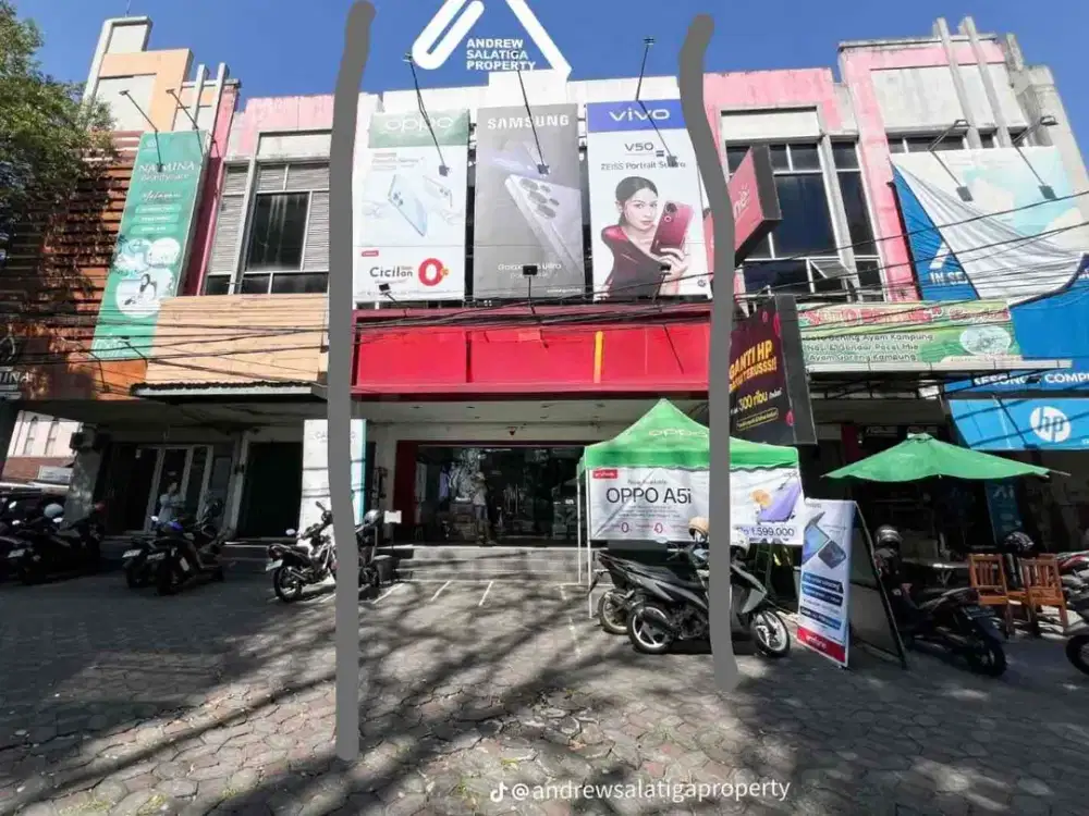 Ruko strategis dekat lapangan pancasila salatiga  area ramai &pusat kota