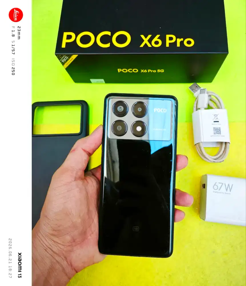 Poco X6 pro 12/512 | Lengkap | baca deskripsi | Harga net