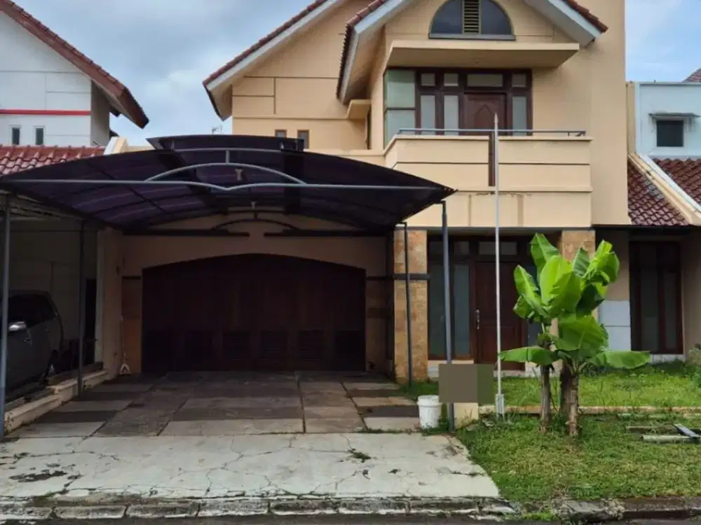 Rumah 2 Lantai 3+1 Kamar Selatan di Sutera Harmoni